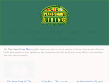 Tablet Screenshot of plantsmartliving.com